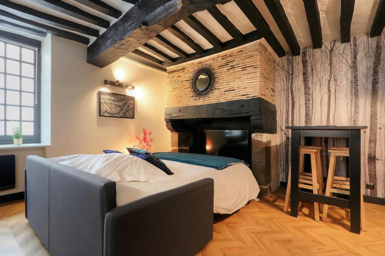 Le Moon, Bel Appartement Pres Du Parc Du Thabor Рен Екстериор снимка