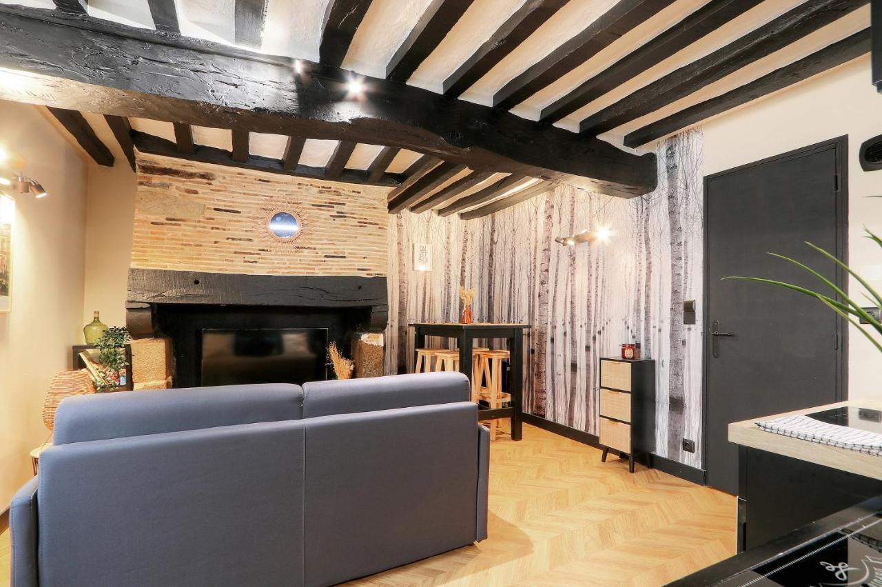 Le Moon, Bel Appartement Pres Du Parc Du Thabor Рен Екстериор снимка